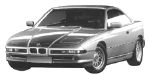 BMW E31 B2504 Fault Code